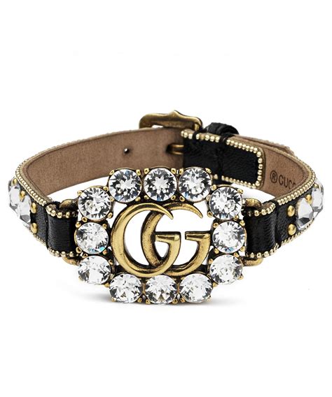 gucci charm bracelets for women|gucci leather bracelet for women.